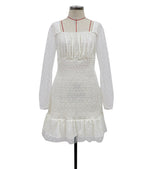 Load image into Gallery viewer, Smock Elastic Waist Midi Dresses Wholesale Online
