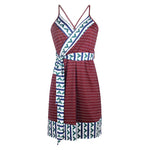 Load image into Gallery viewer, Print Strappy Maternity Dresses Online Wholesale
