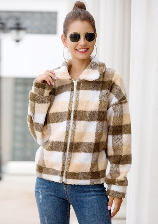 Check Flannel Jackets for Ladies