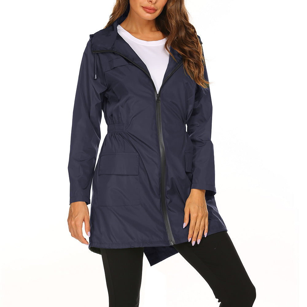 Plus Size Hoodie Waterproof Raincoats Wholesale