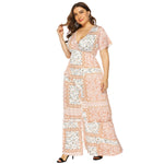 Load image into Gallery viewer, Curve Plus Print Long Maxi Dresses

