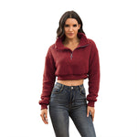Load image into Gallery viewer, Woolen Crop Sweaters for Winter Fall
