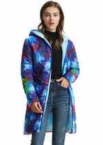 Load image into Gallery viewer, Curve Plus Size Long Hooded Puffer Jacket Coats Wholesalers
