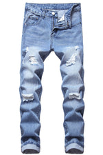 Load image into Gallery viewer, Wholesale Online Cozy Distressed Jeans for Men

