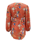 Load image into Gallery viewer, Balloon Sleeve Print Shirt Dress for Winter
