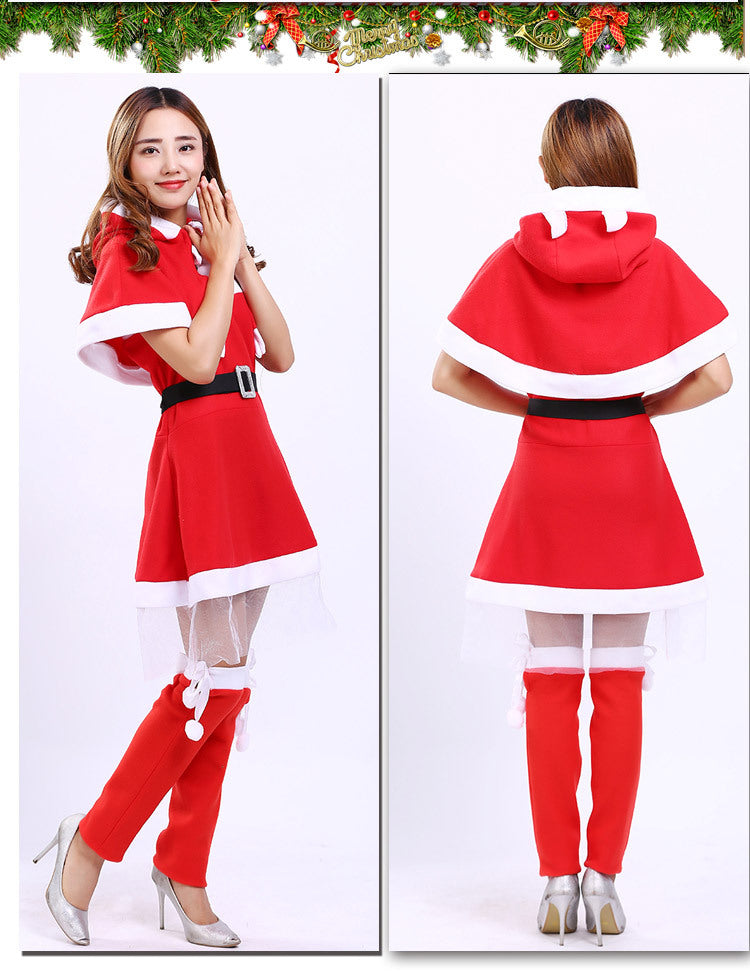 Christmas  Santa Claus Costumes Dress For Women & Ladies