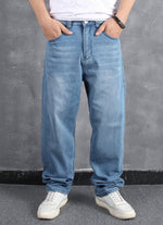 Load image into Gallery viewer, Garment Factory Wholesale Wide Leg Straight Jeans for Man

