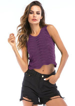 Load image into Gallery viewer, Chic Hollow Crop Top OEM For your Amazon Store
