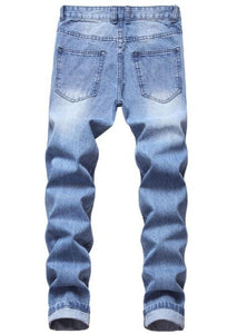 Wholesale Online Cozy Distressed Jeans for Men