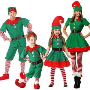 Family Sets Christmas Santa Clothes For Women Men Girls Boys