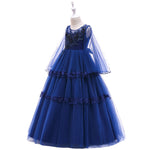 Load image into Gallery viewer, Kids Girl Puff Prom Organza Applique Dress Online Supply For Clothes Store
