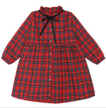 Load image into Gallery viewer, Latest New Arrivals Girils Plaid Ruff Dress
