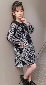 Load image into Gallery viewer, Latest Design Girls Print Dress
