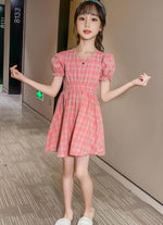 Load image into Gallery viewer, Fashion New Arrivals Plaid Dress For Girls
