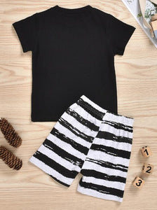 Toddler Boy Tee And Short Sets Outfit Online Shop