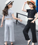 Load image into Gallery viewer, Two Piece Sport Sets Outfits For Girls
