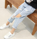 Load image into Gallery viewer, Girls Distressed Jeans Wholesale Online
