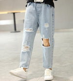 Load image into Gallery viewer, Girls Distressed Jeans Wholesale Online
