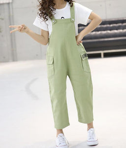 Online Shopping Girls Strappy Wide Leg Overalls