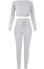Load image into Gallery viewer, Chic Crop Sweatshirts and Leggings Wholesale Online

