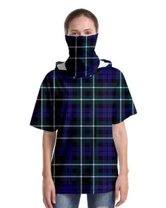 New Design Plus Curve Unisex Hooded Veil Mask Top Shirts