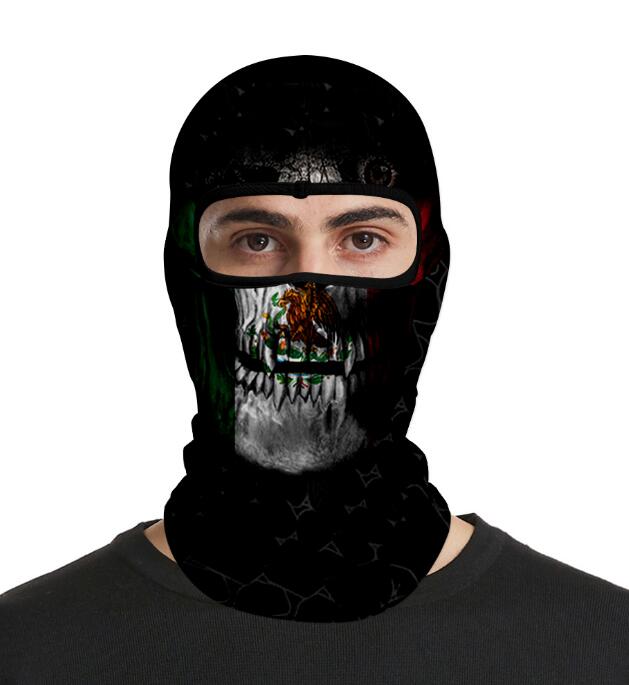 Cold-Proof Print Face Mask Visor