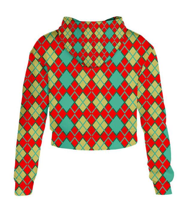 3D Print Crop Hoodie Sweatshirts Wholesalers Online