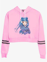 Load image into Gallery viewer, Wholesale Online Hooded Crop Sweatshirts for Missy
