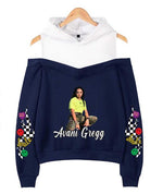 Load image into Gallery viewer, New Designs Off-Shoulder Hooded Sweatshirt Online Wholesale
