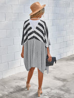 Load image into Gallery viewer, Open Front Stripe Blouses Wholesalers
