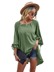 Chic Loose Blouse For Womens On Fashionriva