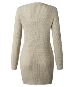 Chic Knit Mini Dress Shopp Online
