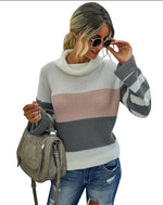 Load image into Gallery viewer, Colour Contrast Knitted Sweaters Wholesale On Fashionriva
