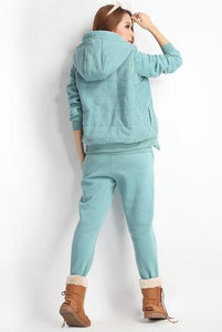 3 Pieces Thick Sweater and Jogger Co Ord Sets Outfits