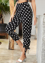 Load image into Gallery viewer, Designer High Waist Lounge Home Pants Wearing
