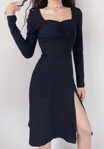 Load image into Gallery viewer, Chic Ruched Midi Dresses On Fashionriva
