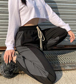 Load image into Gallery viewer, Color Contrast Sport Jogger Pants for Ladies
