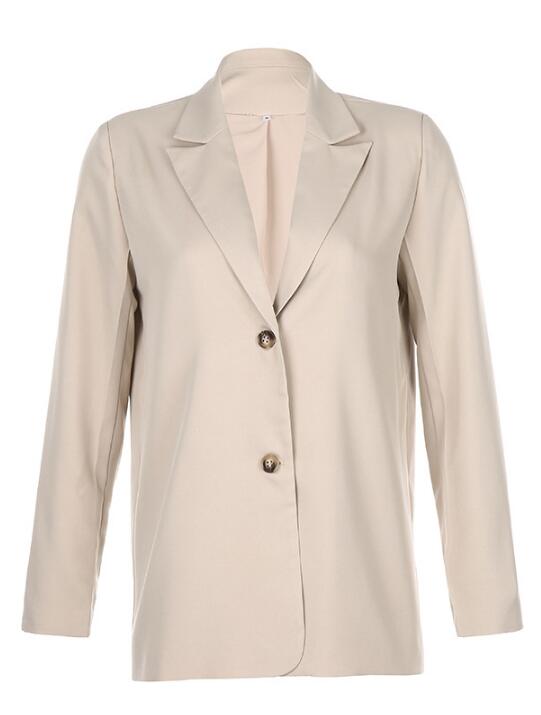 Chic Blazer Suits Outerwear for Womens