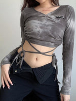 Load image into Gallery viewer, Tie Dyed Crop Top Wholesale from Fashionriva
