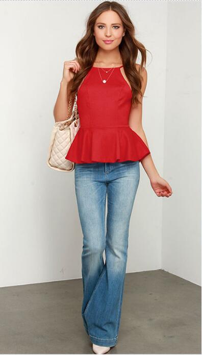 Spring Chic Backless Strappy Top Vest Supplier Online