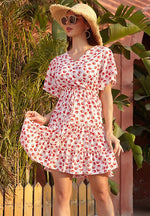 Load image into Gallery viewer, Chic Print Plus Curve Mini Dresses OEM Online For Your Brand
