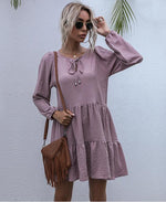 Load image into Gallery viewer, Fashion Chic Ruffle Mini Dresses For Womens
