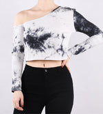 Load image into Gallery viewer, Shop Mobile Tie Dye Crop Top Shirt For Girls
