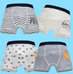 Load image into Gallery viewer, Kids Boys Cotton Basic Stripe Underwear Online Shop
