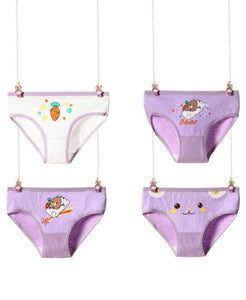 Wholesale Online Kids Girl Cotton Cartoon Basic Underwear