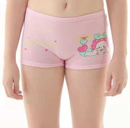 Wholesale Online Kids Girl Cotton Print Basic Underwear