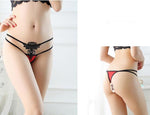 Load image into Gallery viewer, Women&#39;s Sexy Hot  Lace Thong Panty Wholesale Online
