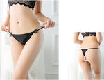 Load image into Gallery viewer, Women&#39;s Sexy Hot  Lace Embroidery Thong Wholesale Online
