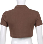 Load image into Gallery viewer, Baby Girls Solid Crop Shirts
