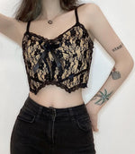 Load image into Gallery viewer, Sexy Bow Strappy Crop top
